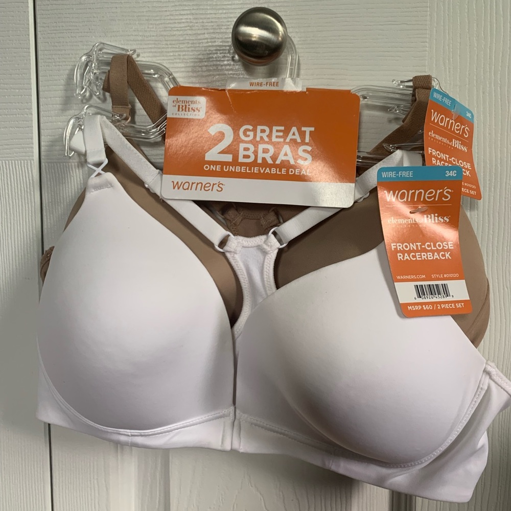 Warner's Wire-Free Cooling Racerback Bra